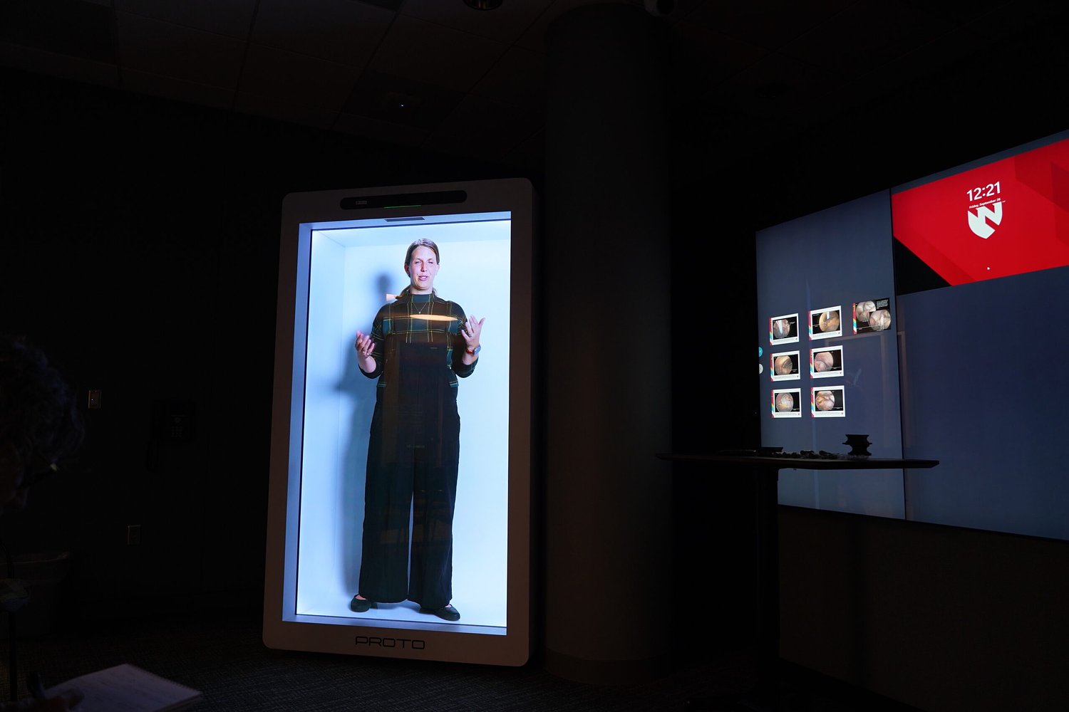 UNMC connects Nebraska campuses through hologram and VR technology at statewide stroke conference