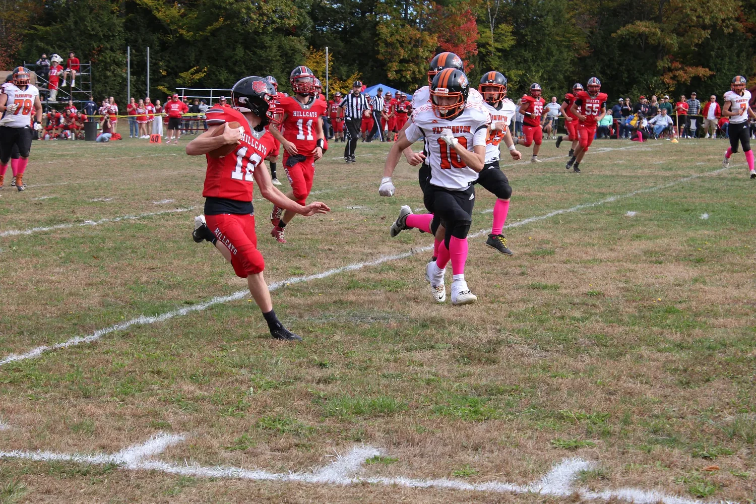 Hillsboro-Deering celebrates Senior Night with big win to stay unbeaten