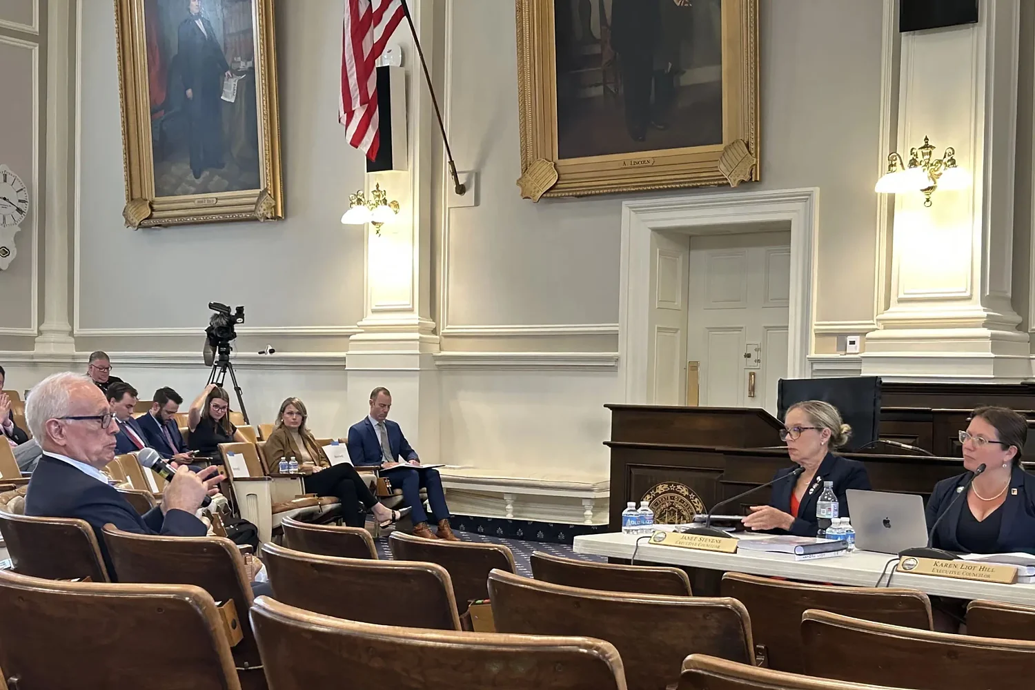 Bryan Gould makes his case to the Executive Council for his NH Supreme Court nomination