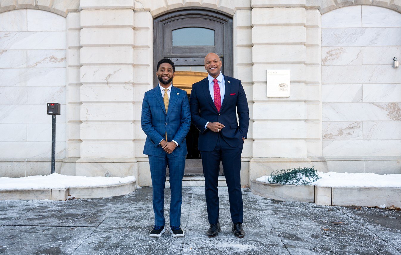 Wes Moore and Mayor Brandon Scott address historic progress and 2025 public safety priorities