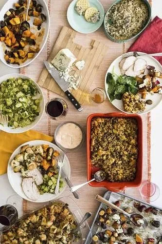 Take a deep breath. Overeating at Thanksgiving is normal.