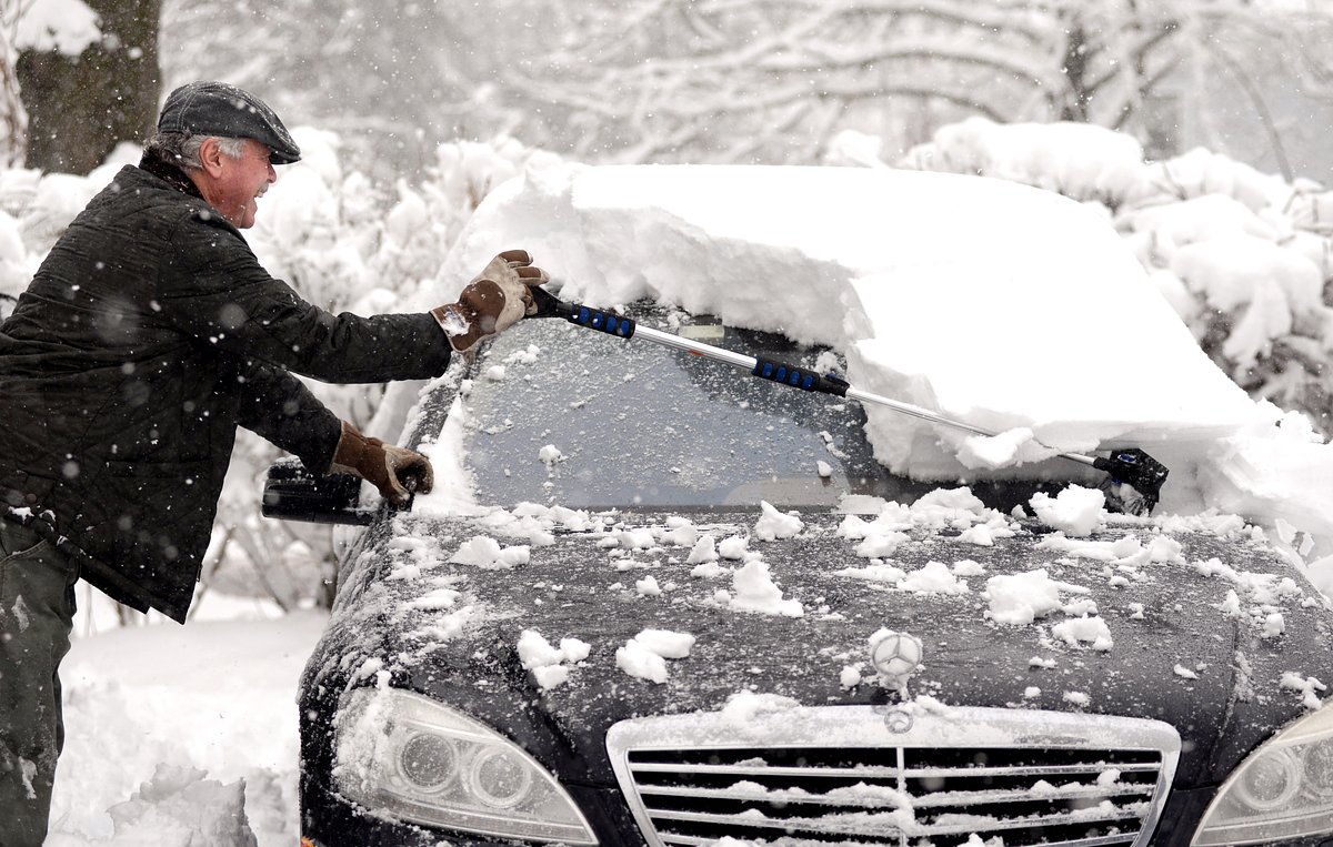 There is a citywide parking ban in Bangor tonight
