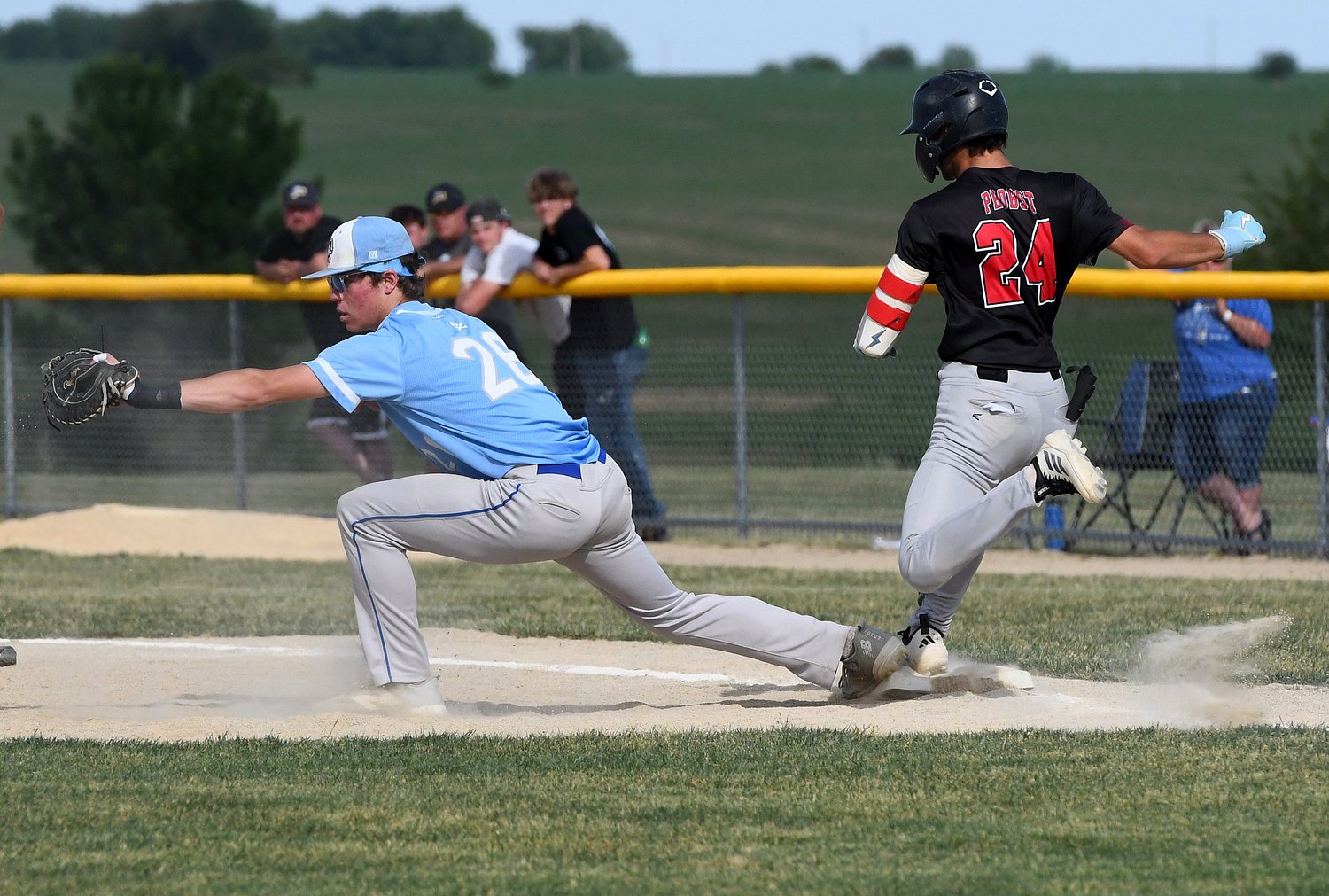 Forreston baseball goes down early, falls short to Galena in 10-7 sectional semifinal loss