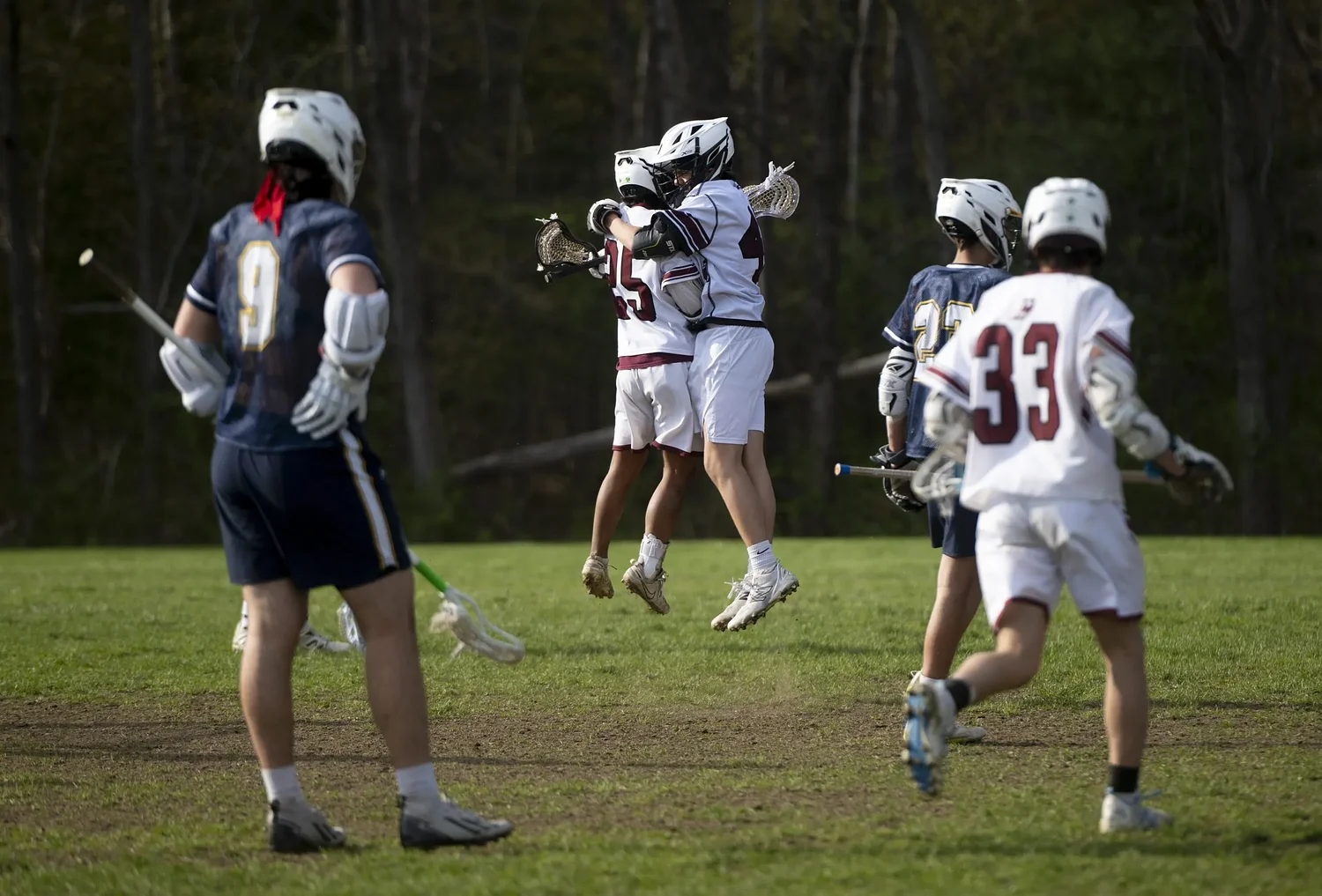 H.S. Roundup: Amherst boys lacrosse snaps losing streak, routs Northampton