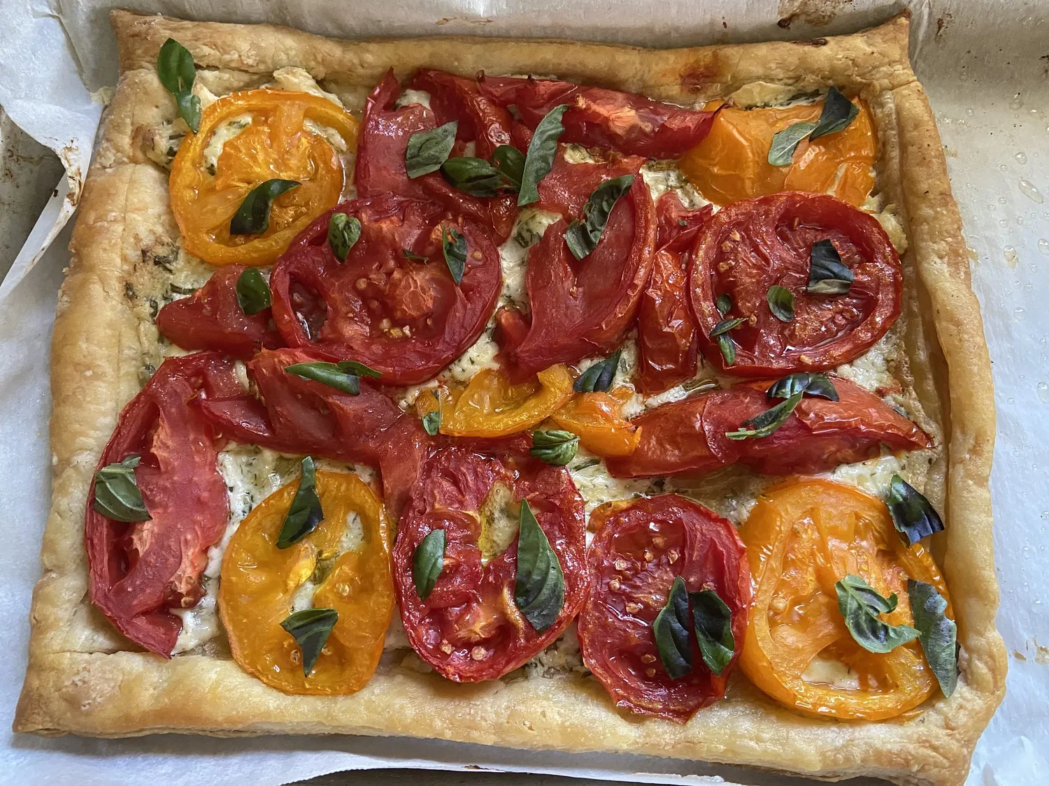 A perfect pot luck addition: Bring culinary creativity to the table with this tomato tart recipe