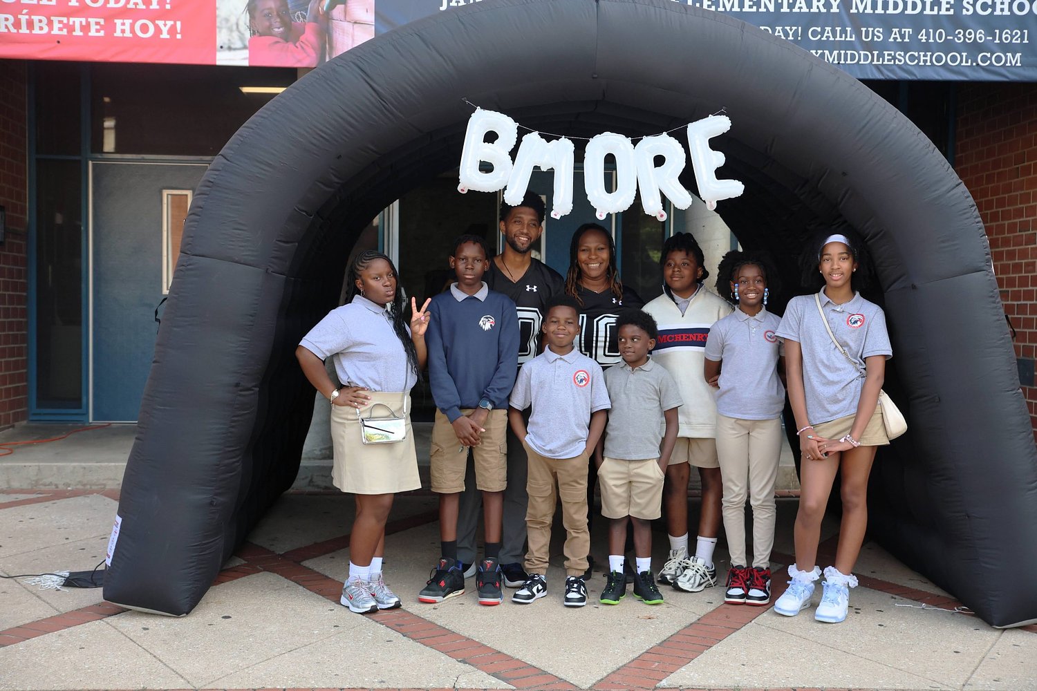 Baltimore Mayor Scott welcomes students back to school for 2025-2026 school year
