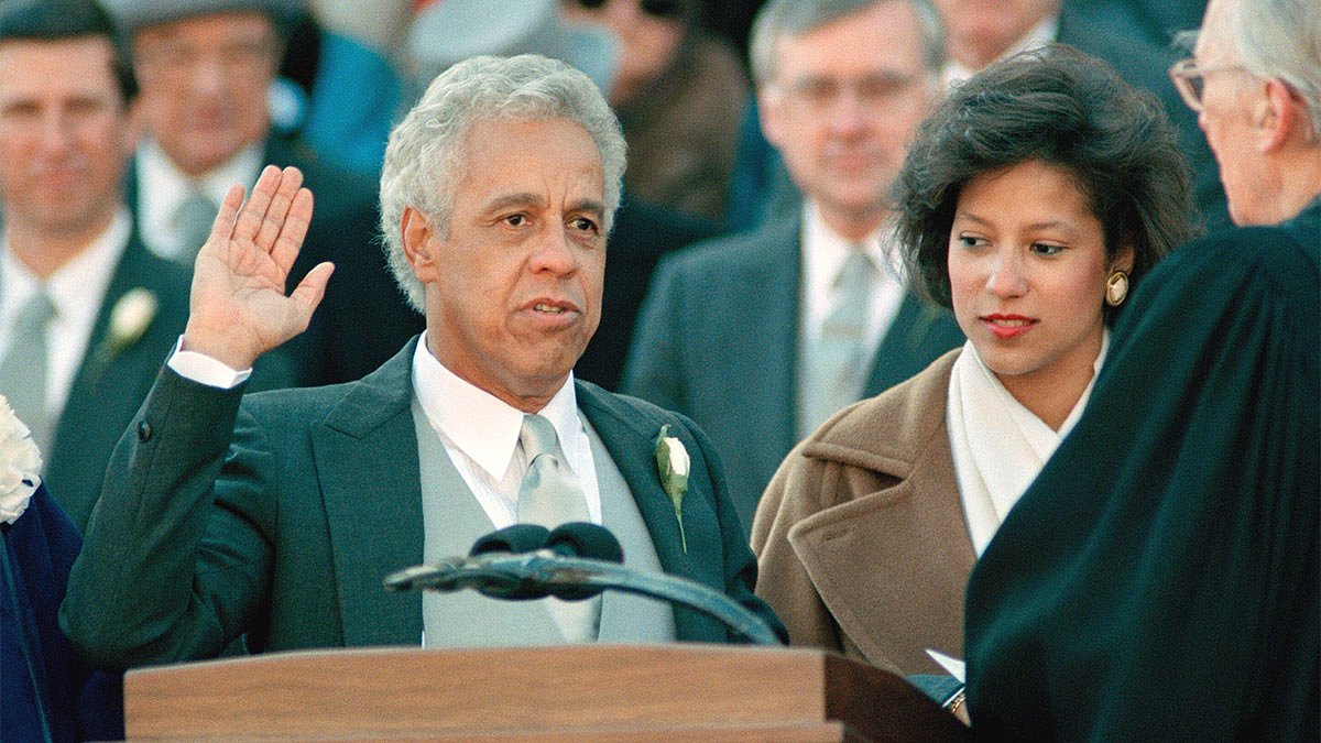 1990: Douglas Wilder becomes first elected Black governor