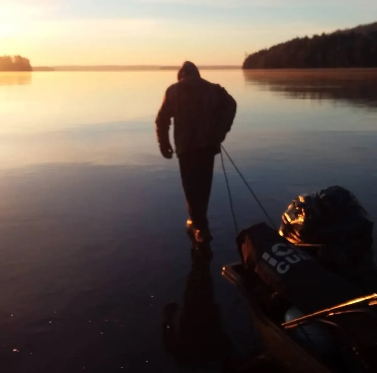 An ode to Maine ice fishing