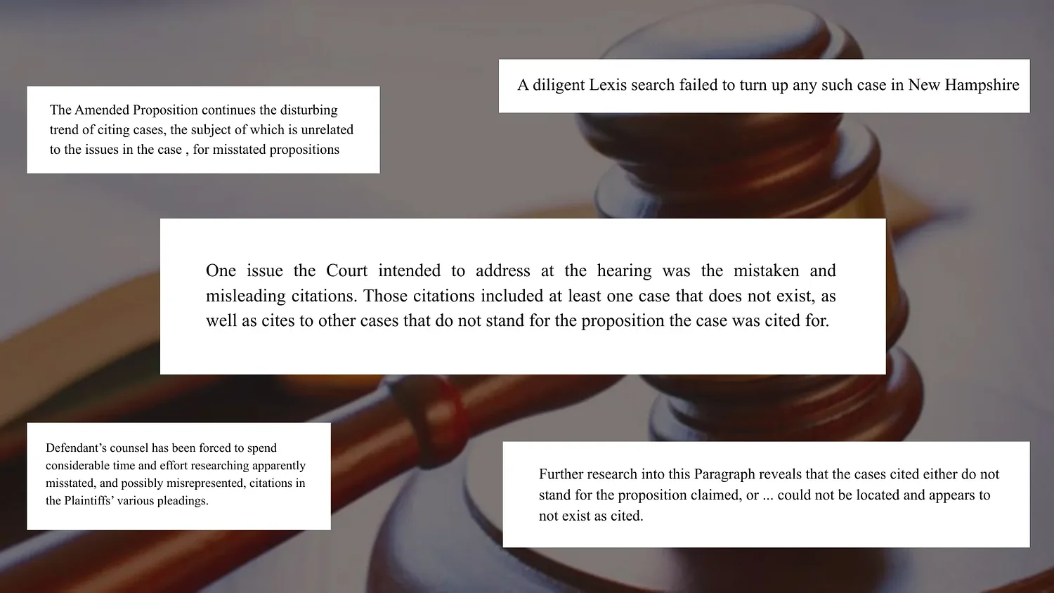 Law, order and artificial intelligence in the courtroom