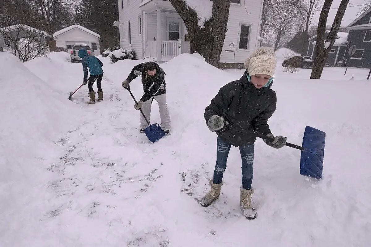 White Christmases are actually a fairly rare occurrence in Maine