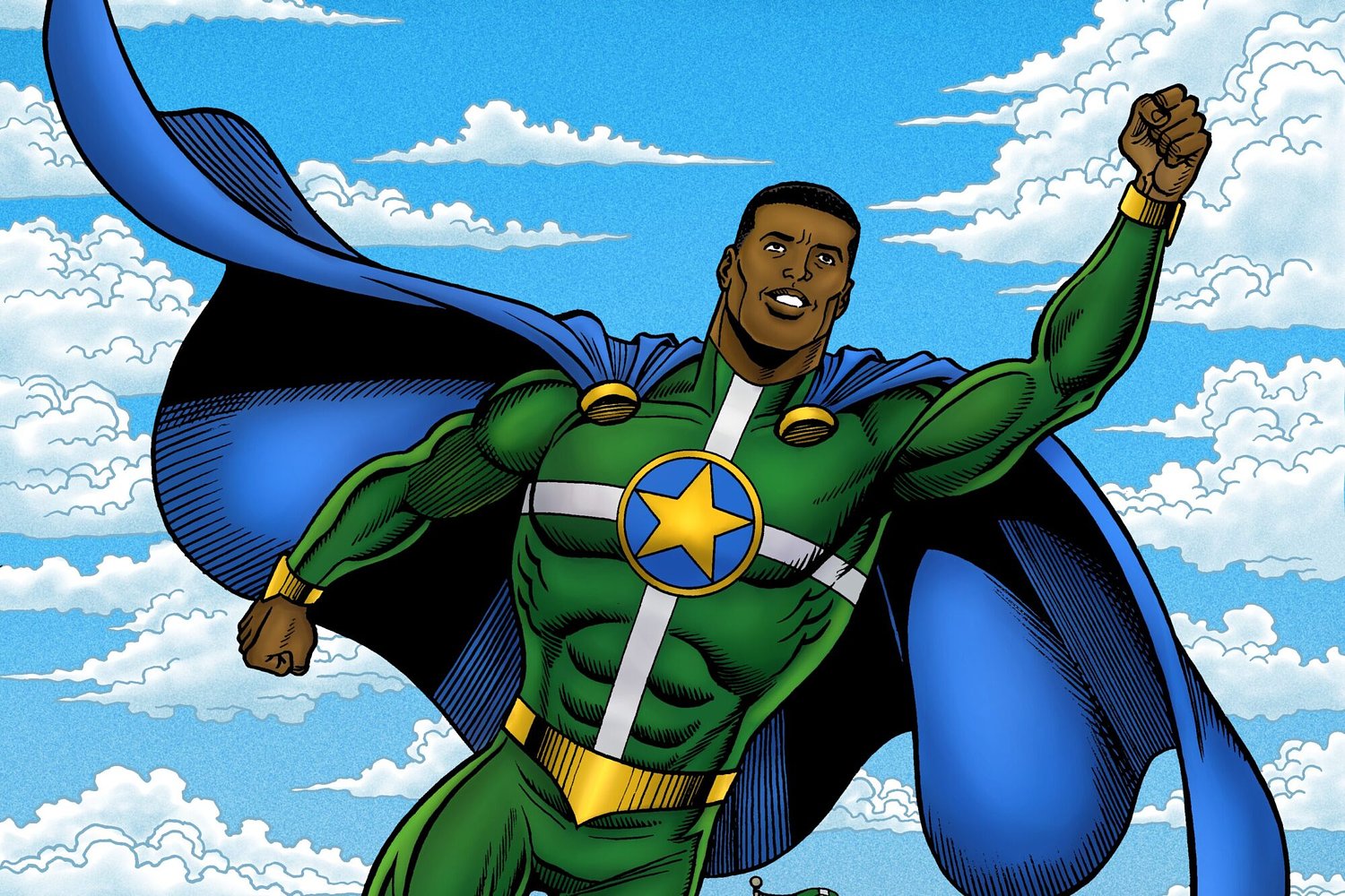 This superhero, born out of the Jackson’s underground volcano, is here to battle the city’s detractors
