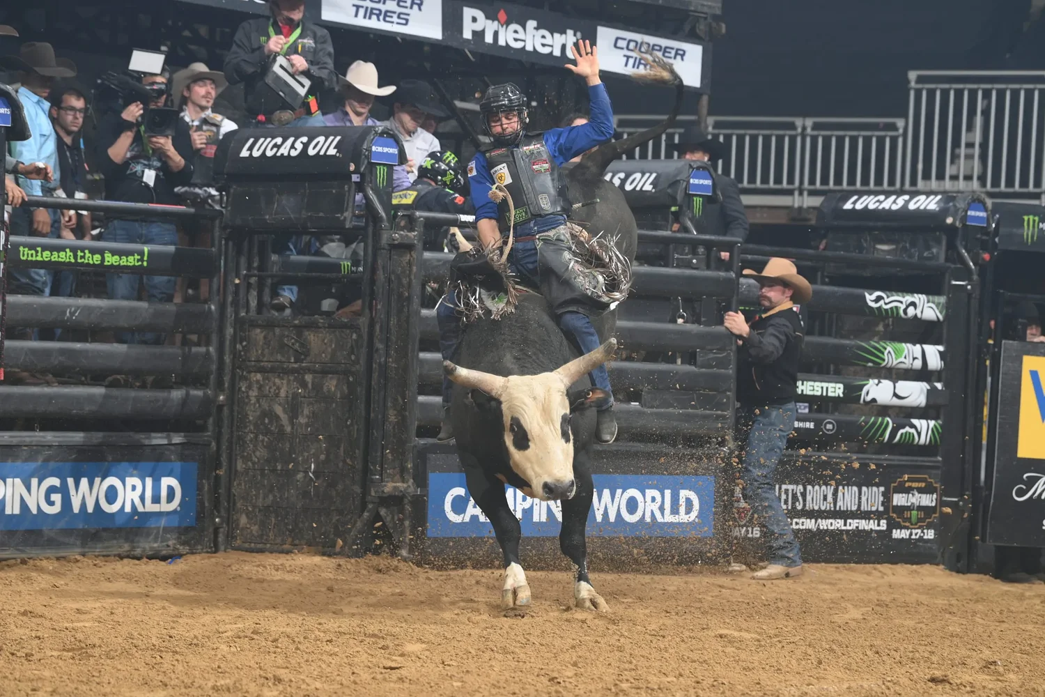 Professional Bull Riders event kicks off at SNHU Arena