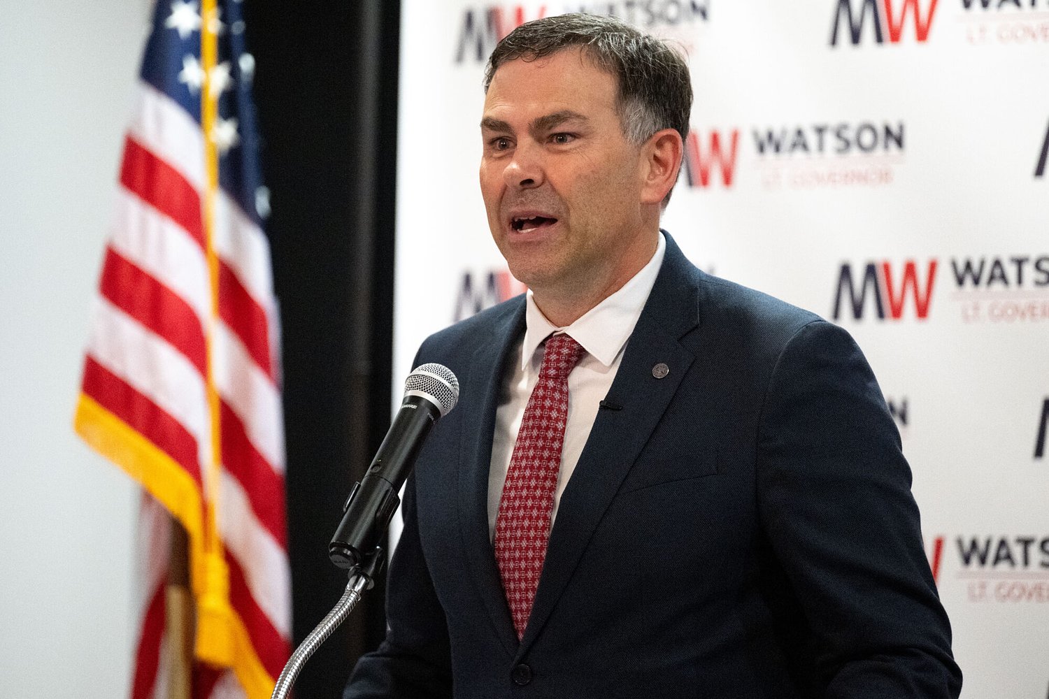 Michael Watson announces run for lieutenant governor