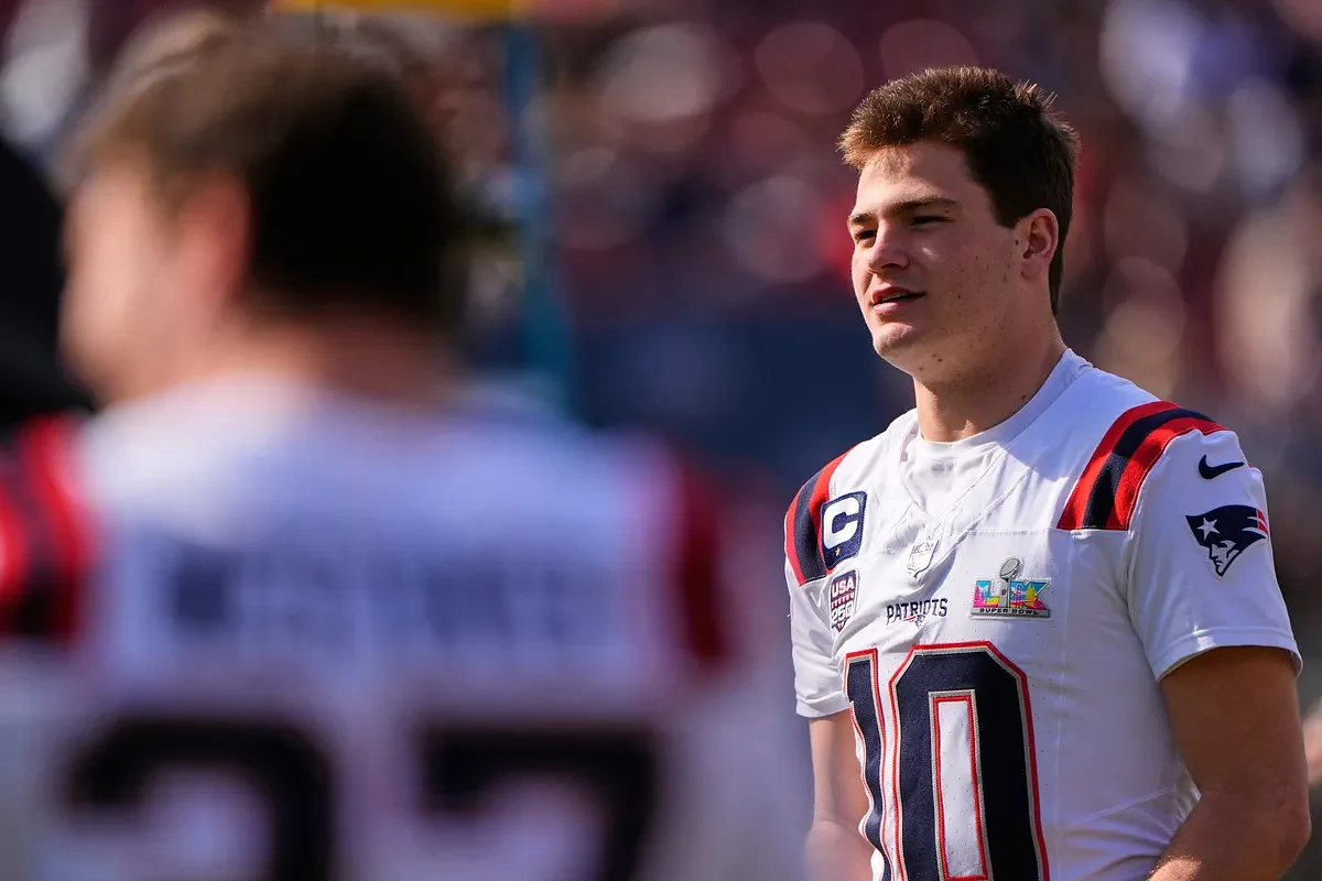 Drake Maye and the Patriots take on Sam Darnold and the Seahawks in Super Bowl 60