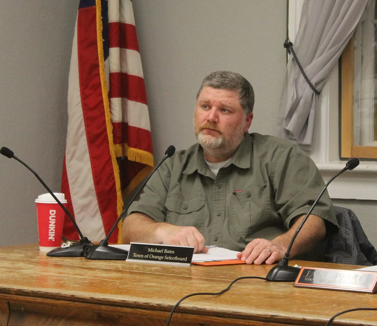 Mike Bates resigning from Orange Selectboard, leaving two empty seats
