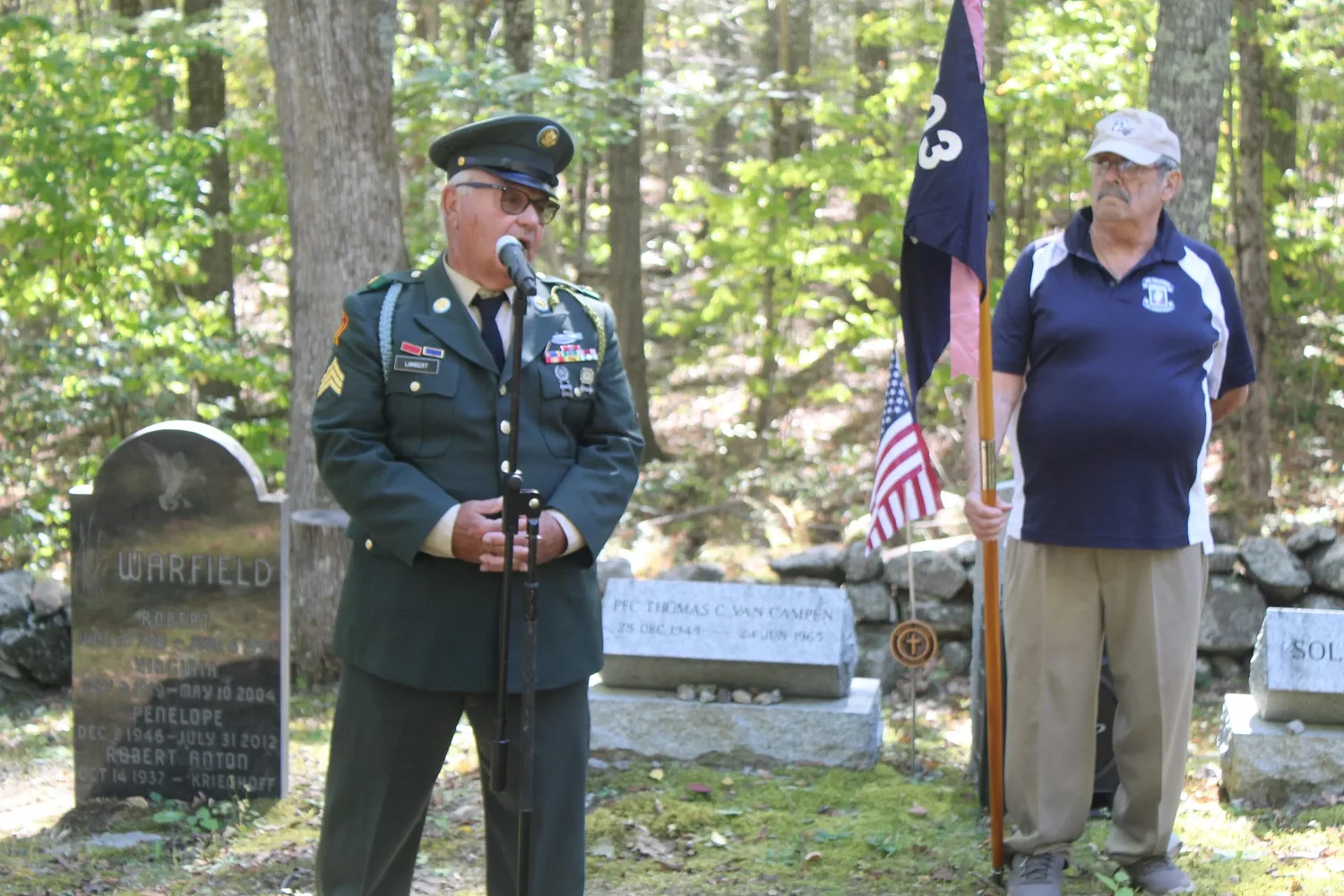 Ceremony in Jaffrey commemorates soldiers missing in action