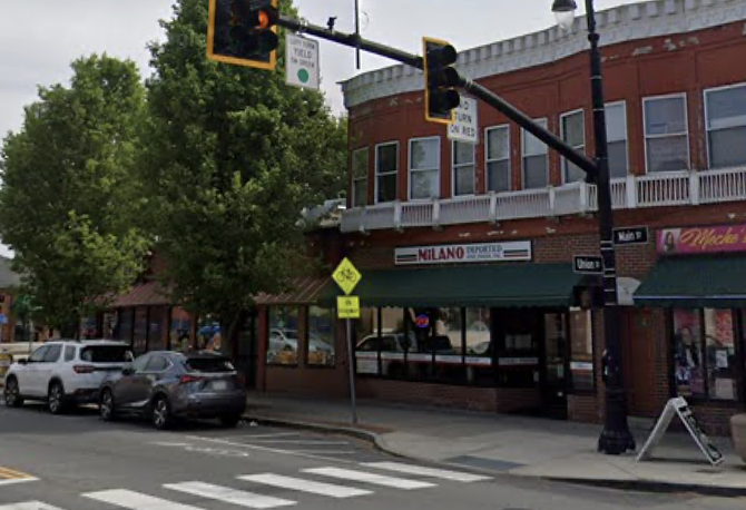 Bus crashes through building in downtown Springfield