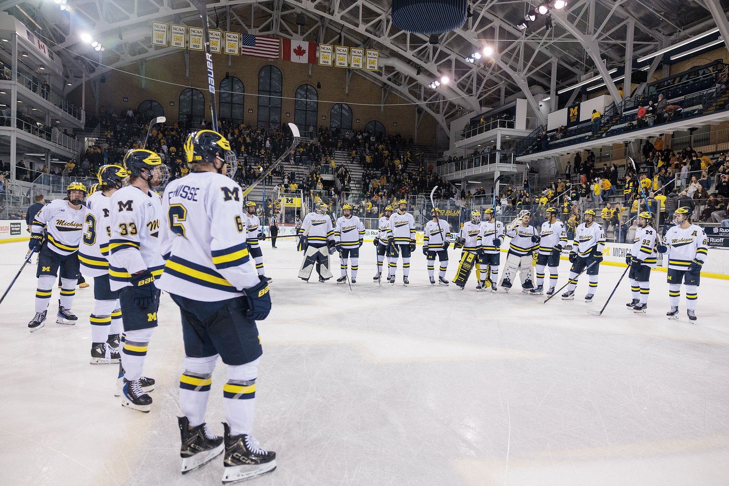 Michigan hockey incoming freshman selected in first round by Red Wings