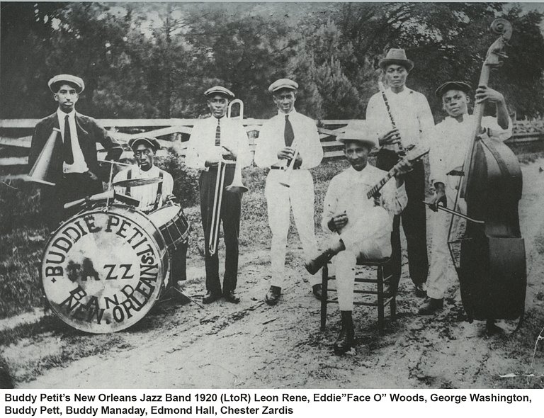Buddy Petit was one of the great jazz cornet players