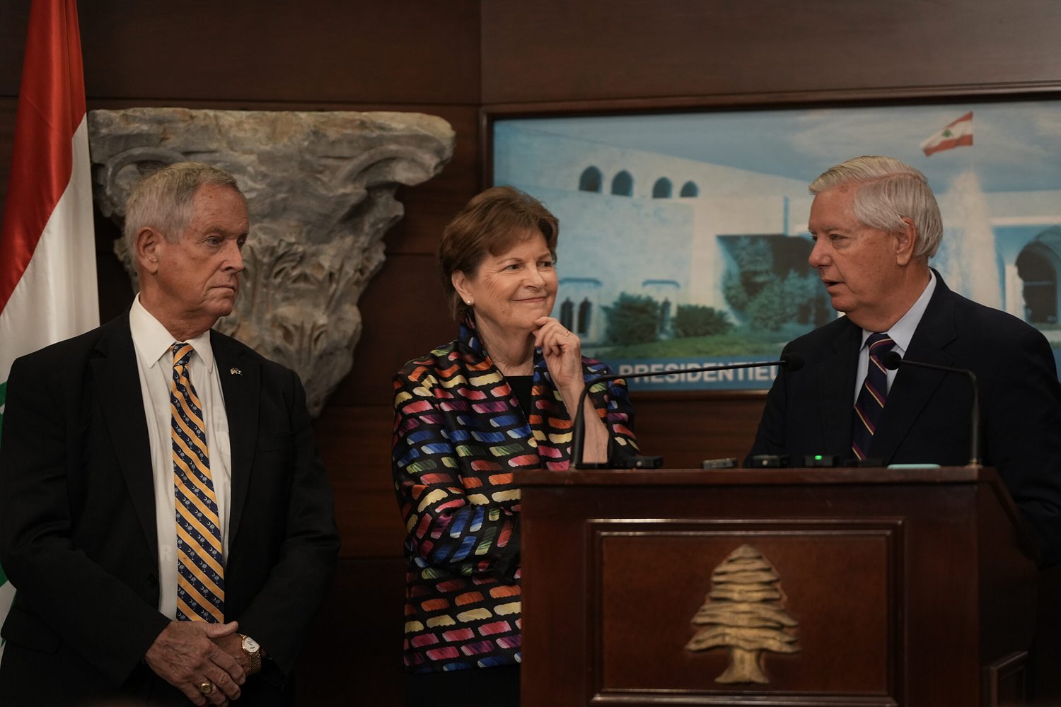 Graham advocates for mutual defense agreement with Lebanon during bipartisan visit