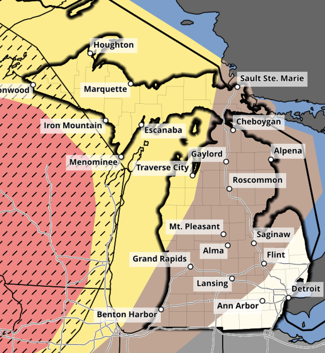 Michigan is in ‘severe storm river’ right now with a rare Day 4 forecast