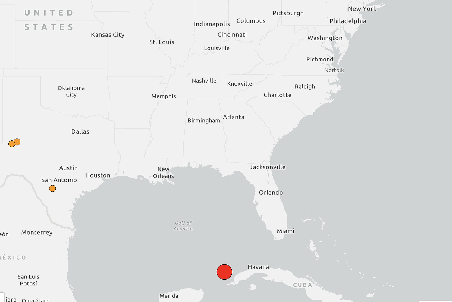 Strong earthquake hits offshore Cuba, shaking buildings in Havana