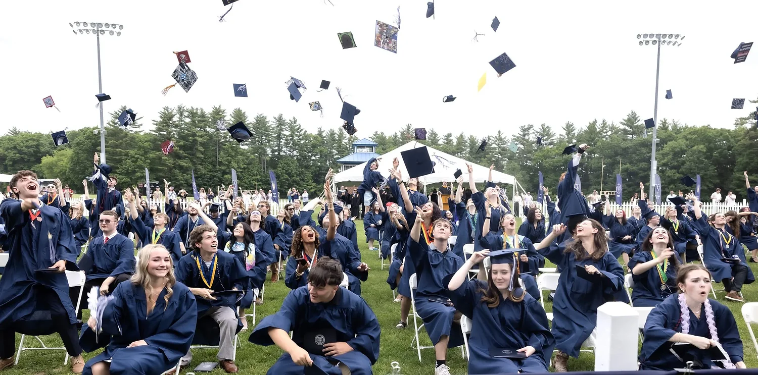 A poem, a first hit, a painted parking spot: Merrimack Valley's class of 2026 graduates with plenty of memories
