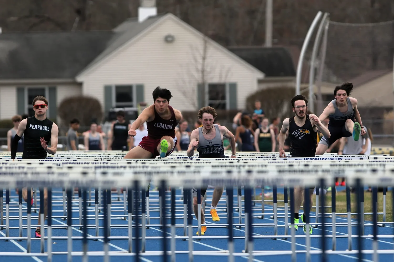 Charlotte Larochelle and Brandon Lurvey steal the show at MV track meet