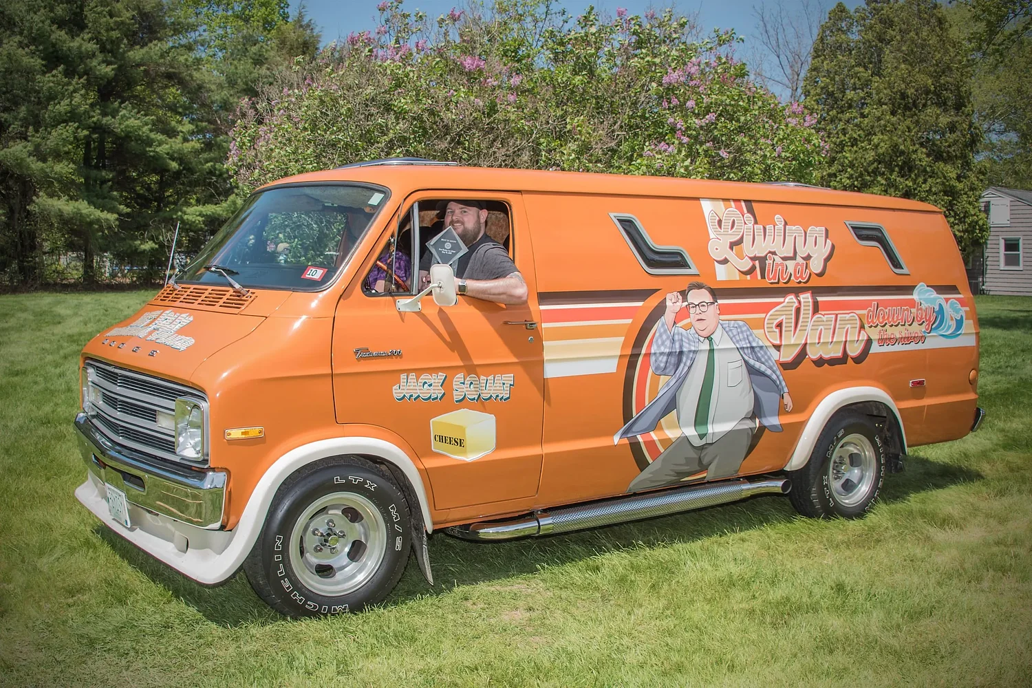 Chris Farley's humor on display, along with shiny chrome at 15th Annual Bow Rotary Car Show