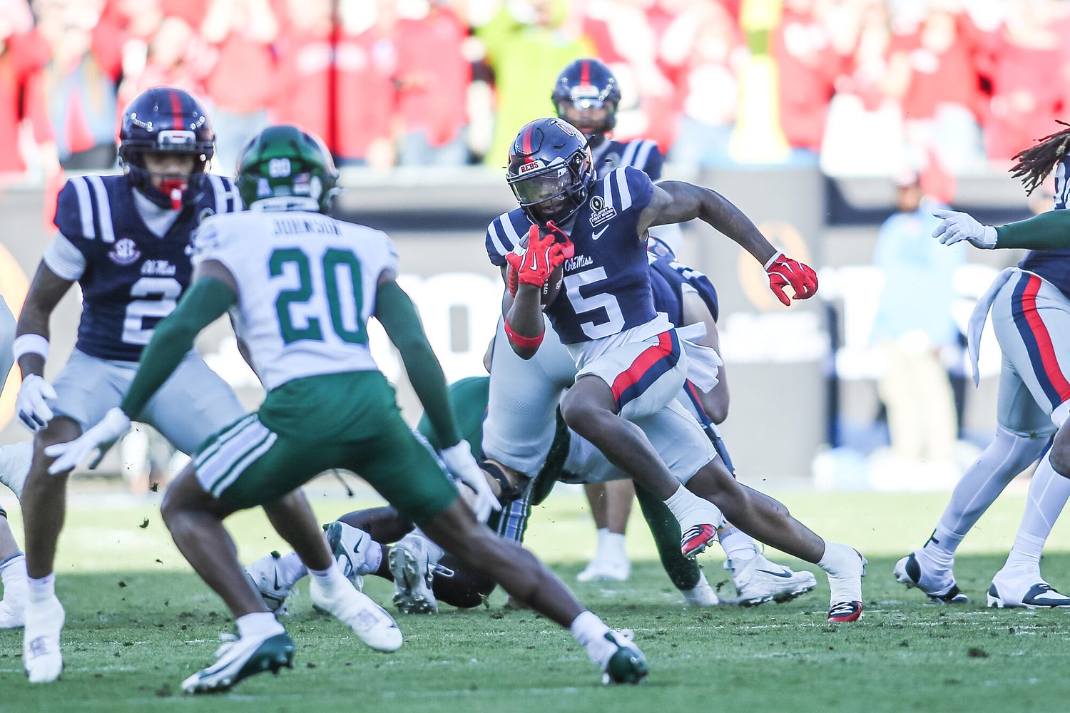 Sugar Bowl notebook: Kewan Lacy says he and his shoulder ‘ready to go’