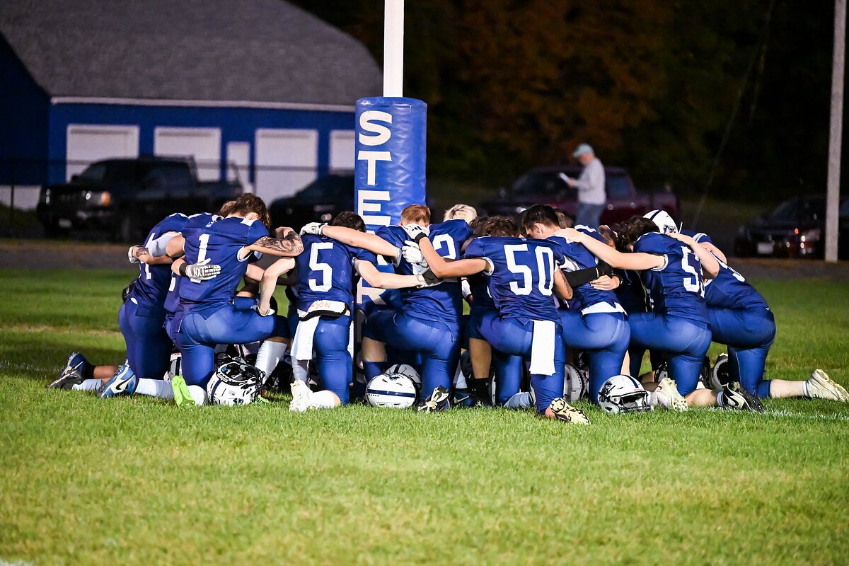 This Maine high school football team would play on the moon if it had to