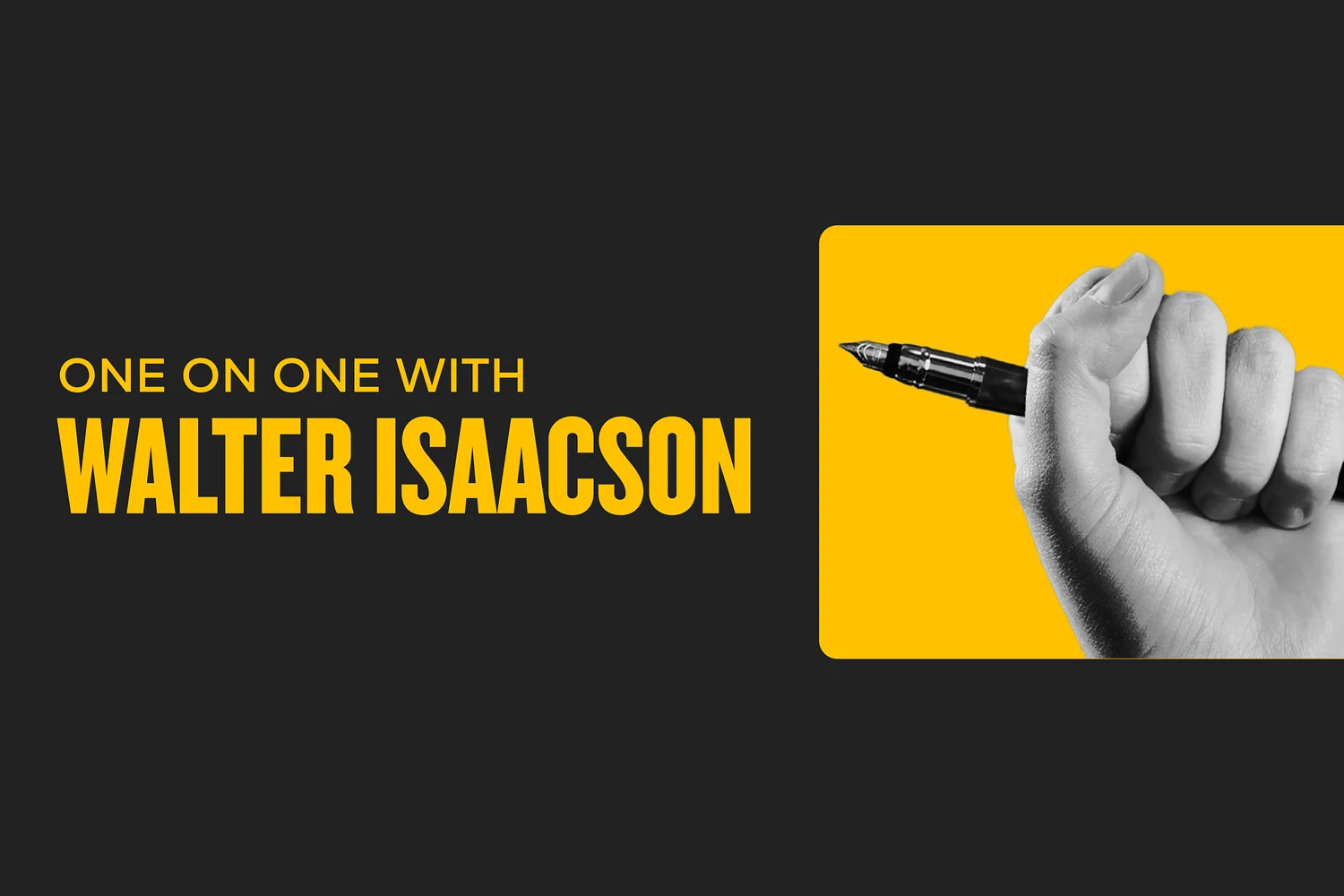 Watch: Walter Isaacson speaks at the 2025 Texas Tribune Festival