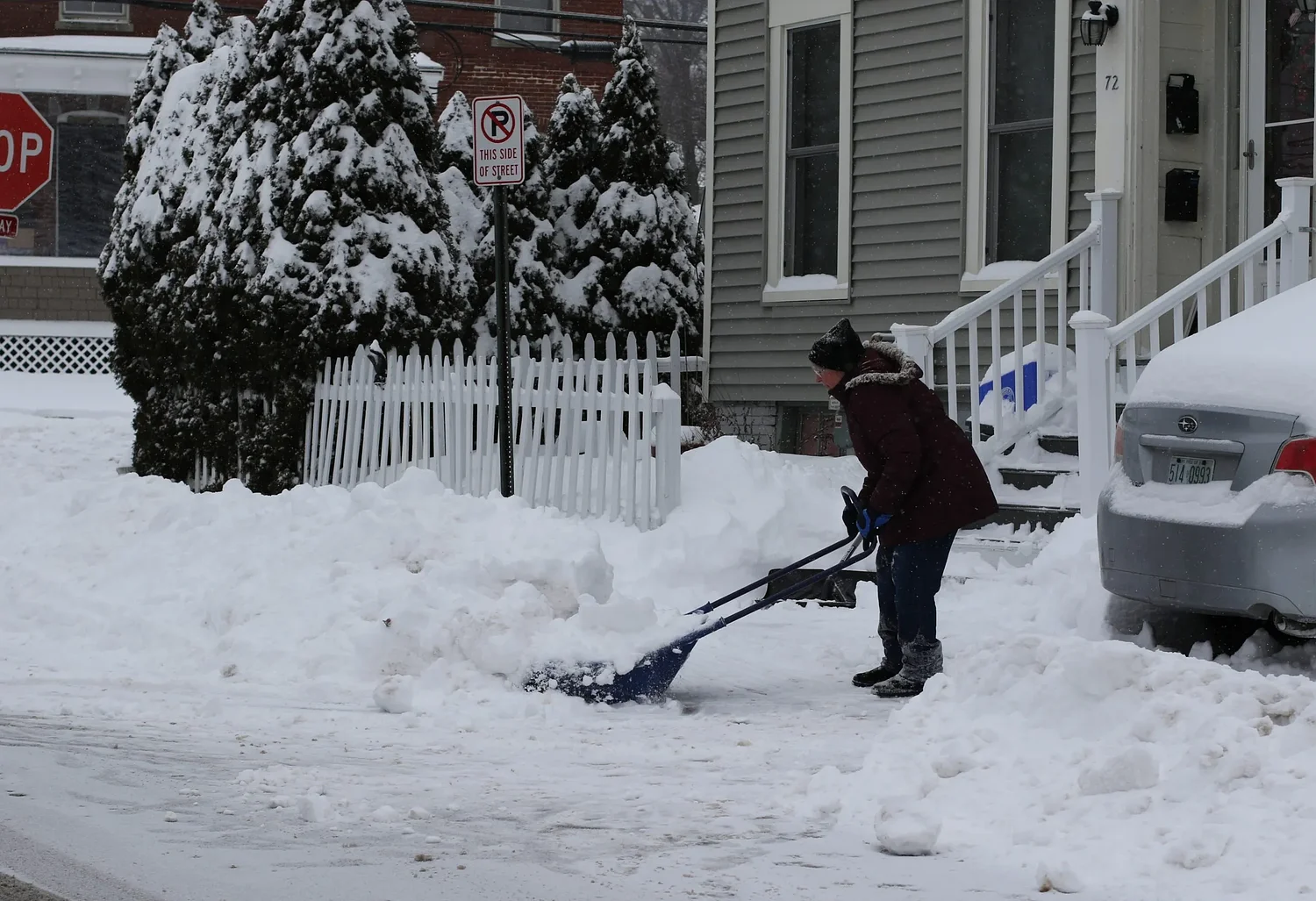 No Snowmageddon, just an old-fashioned snowstorm