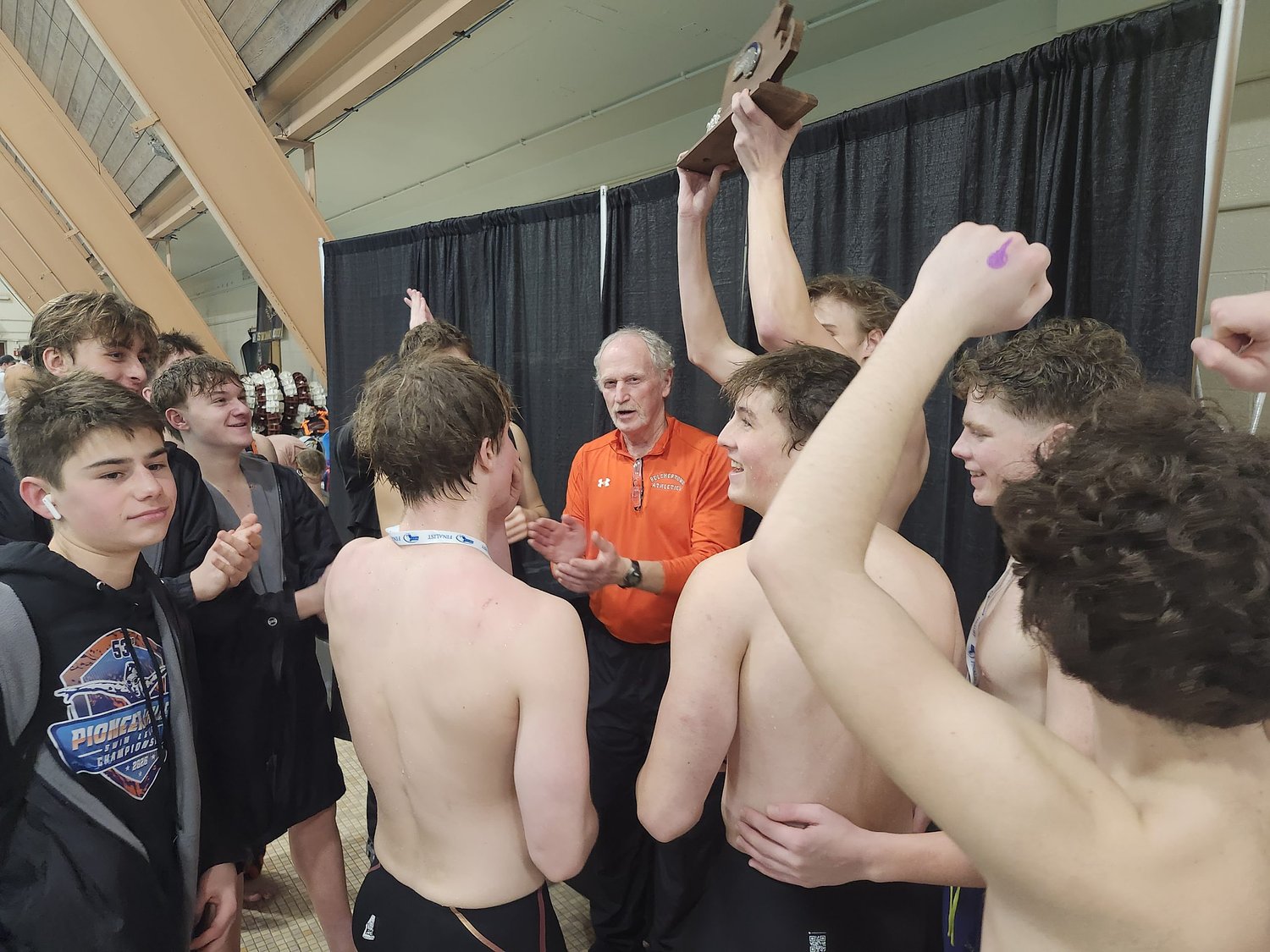 Boys swimming: Belchertown shines at MIAA Central/West Championships with record-breaking relay win