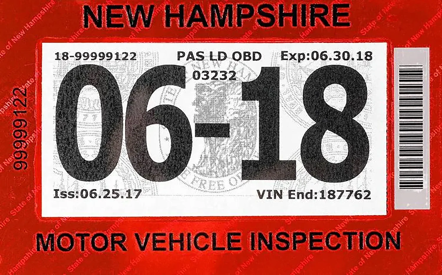Another month, another NH car inspection deadline you can ignore