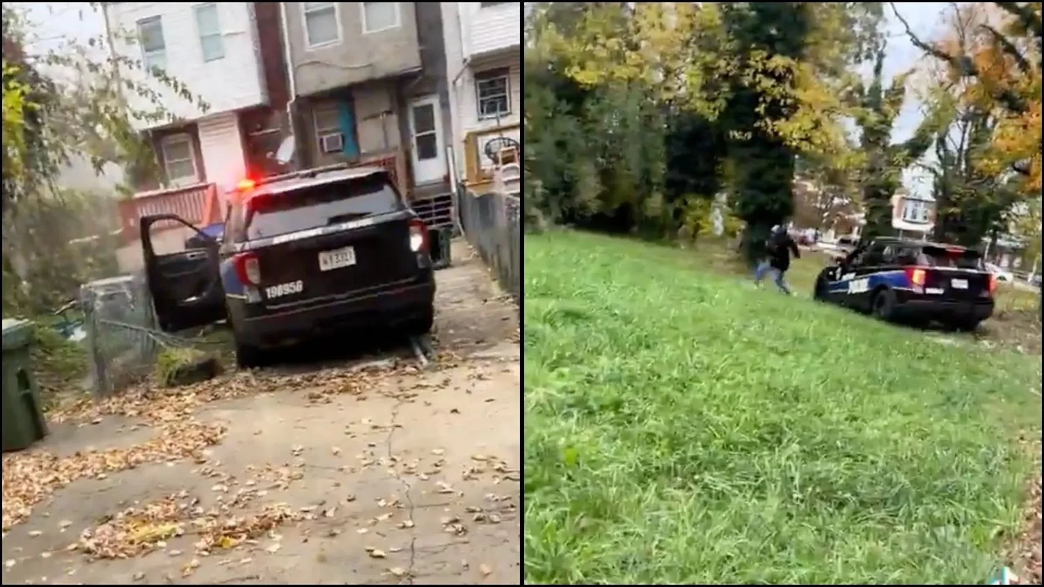 Baltimore commissioner suspends ‘police powers’ of officer seen attempting to hit man with squad car