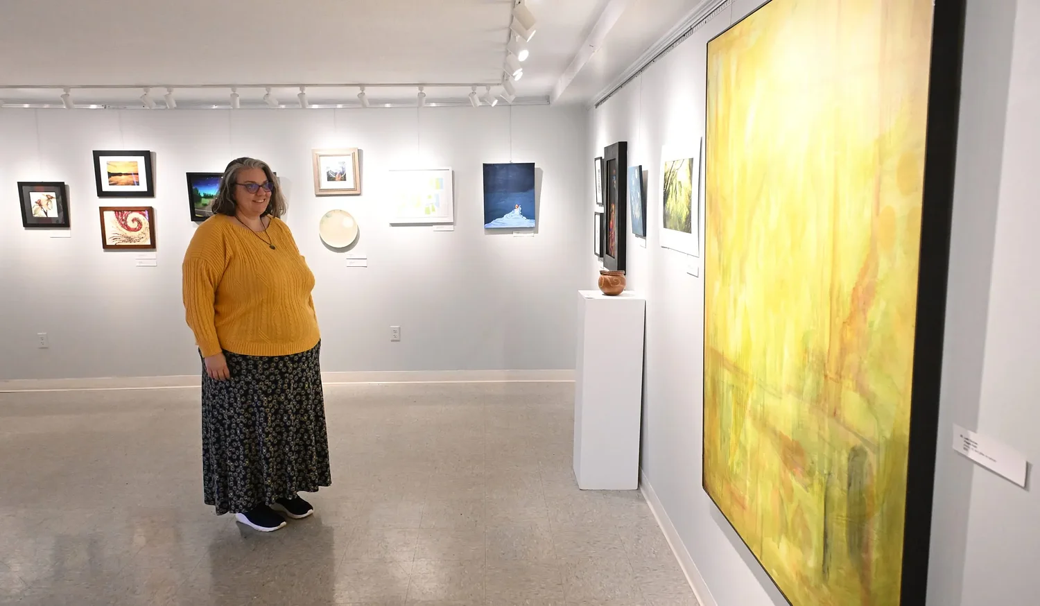'Indulging in play': A kaleidoscope of color on display at Artspace Community Arts Center