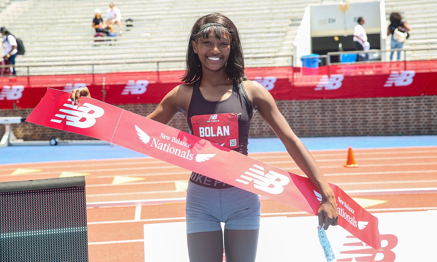 N.J. girls high jump phenom defends her national title with stunning final attempt