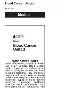 Blood Cancer United