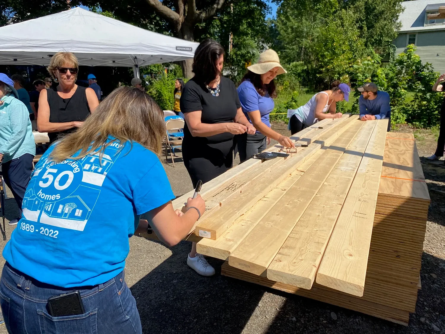 ‘A place that’s just for us’: Greenfield mom to become homeowner through Habitat for Humanity build