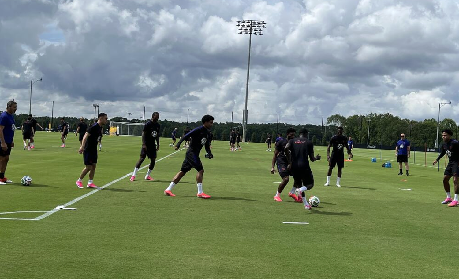 U.S. men’s soccer team arrives at new facility in Georgia for World Cup training