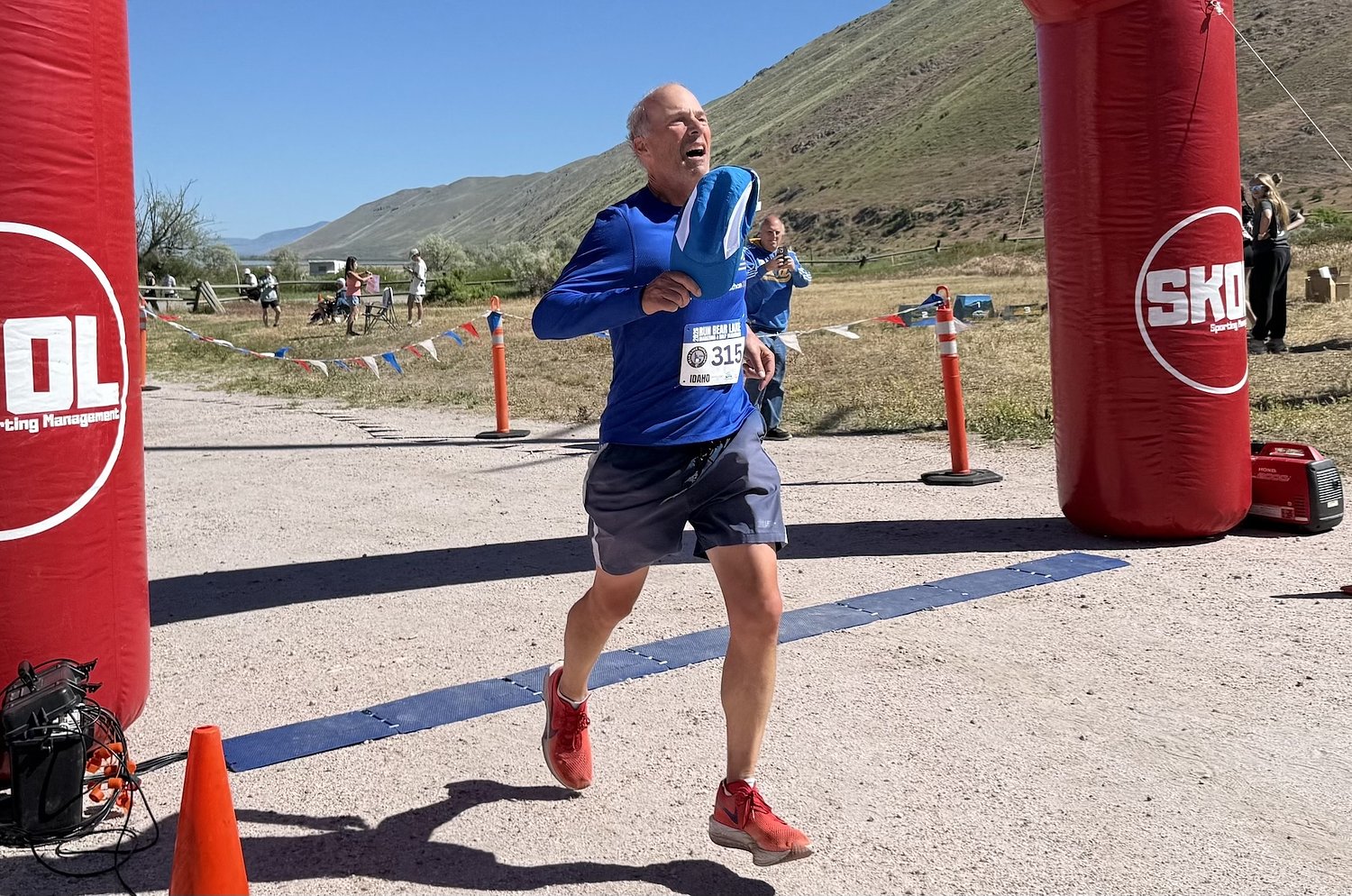 He has run marathons in all 50 states, and you won't believe what's next for Mike Knobler