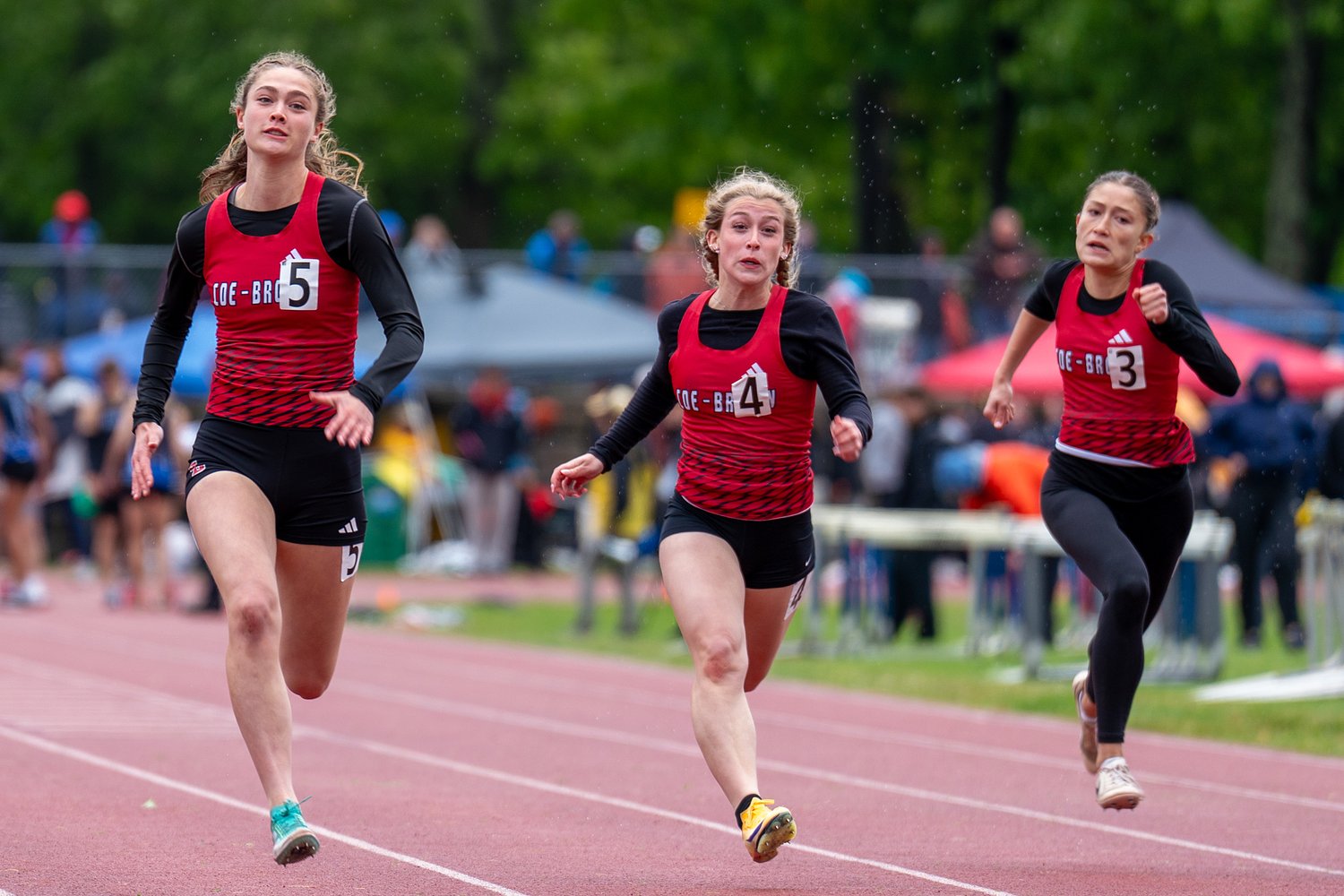 Coe-Brown sweeps Division II track titles