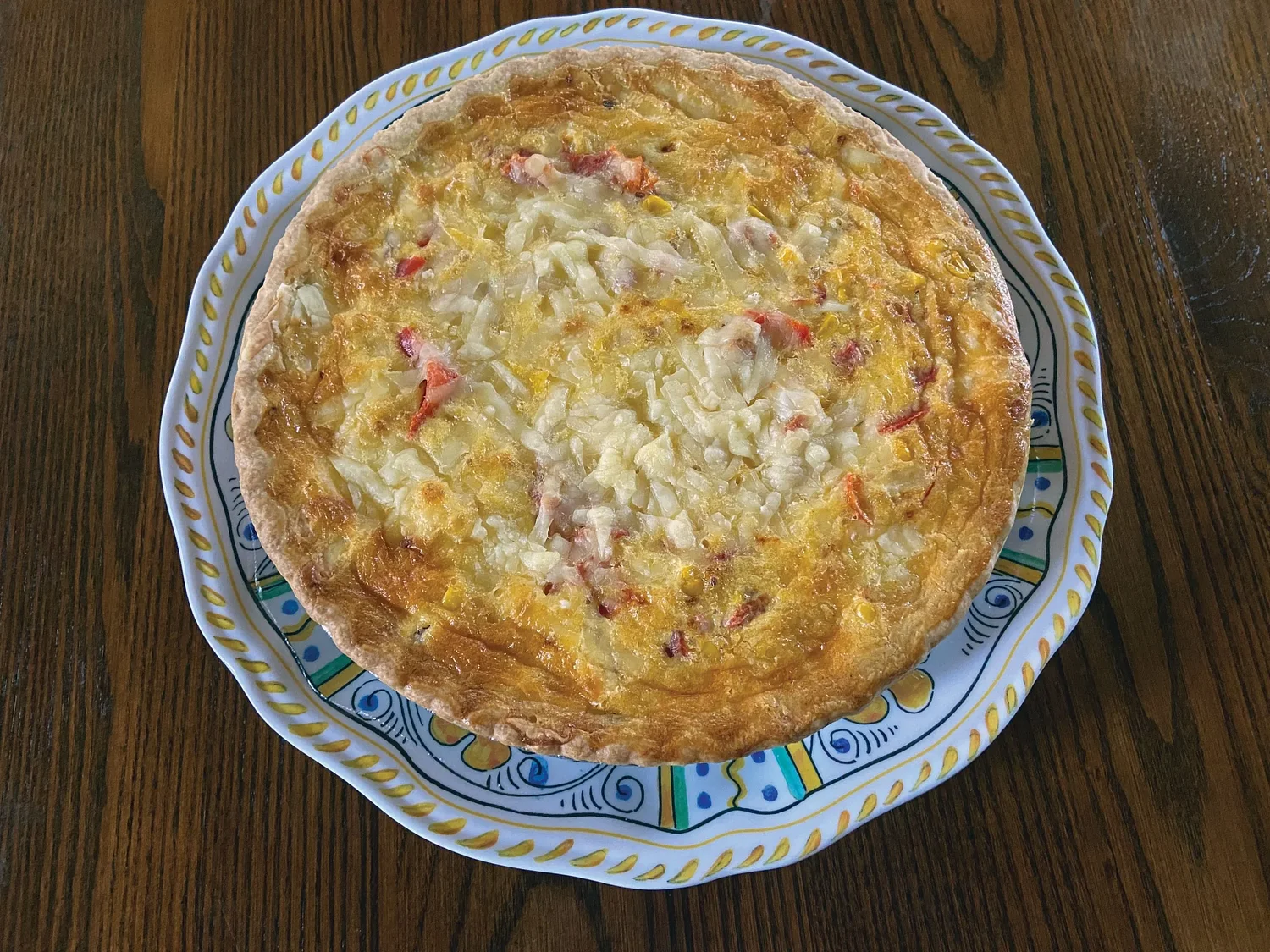Savory-ing the slice: Chipotle quiche trades sweet for a little heat annual Pie Day celebration