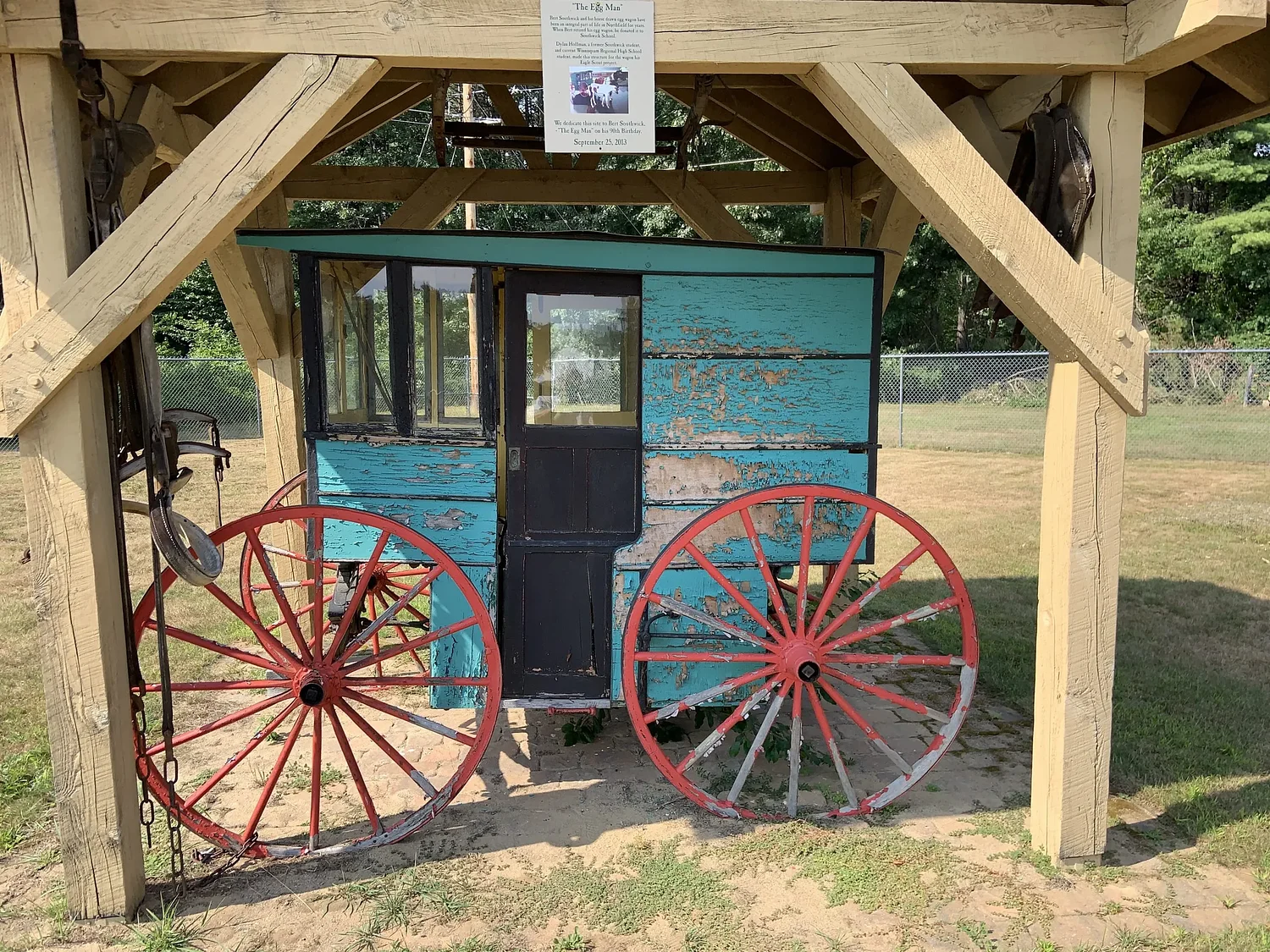 Bert Southwick cart to be restored, preserved by Grange volunteers