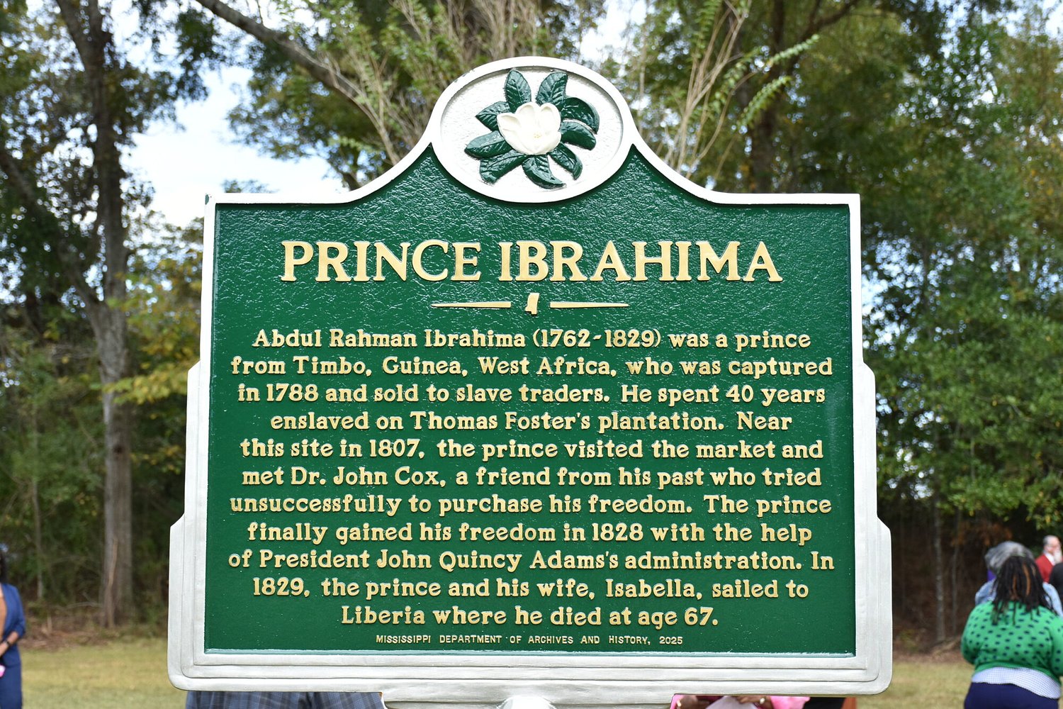 Natchez honors ‘Prince Among Slaves’