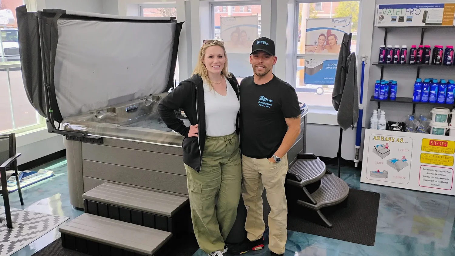 Oasis Pools & Spas opens first retail location in Athol