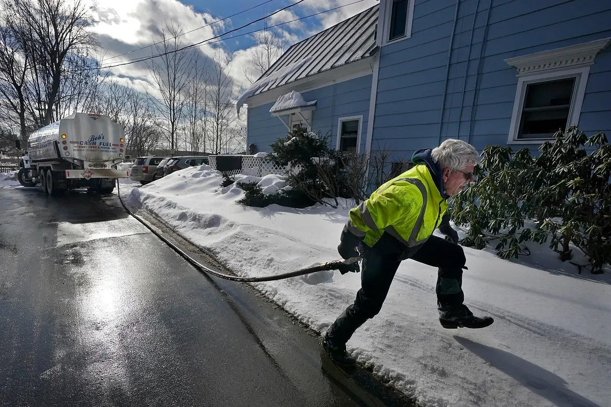 A Down East town's heating assistance fund is 12 deliveries away from running out of money