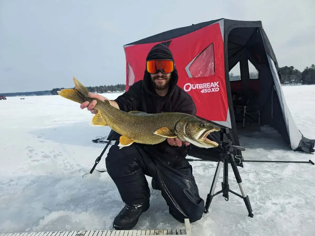 A 12-pound lake trout — and your shot at one