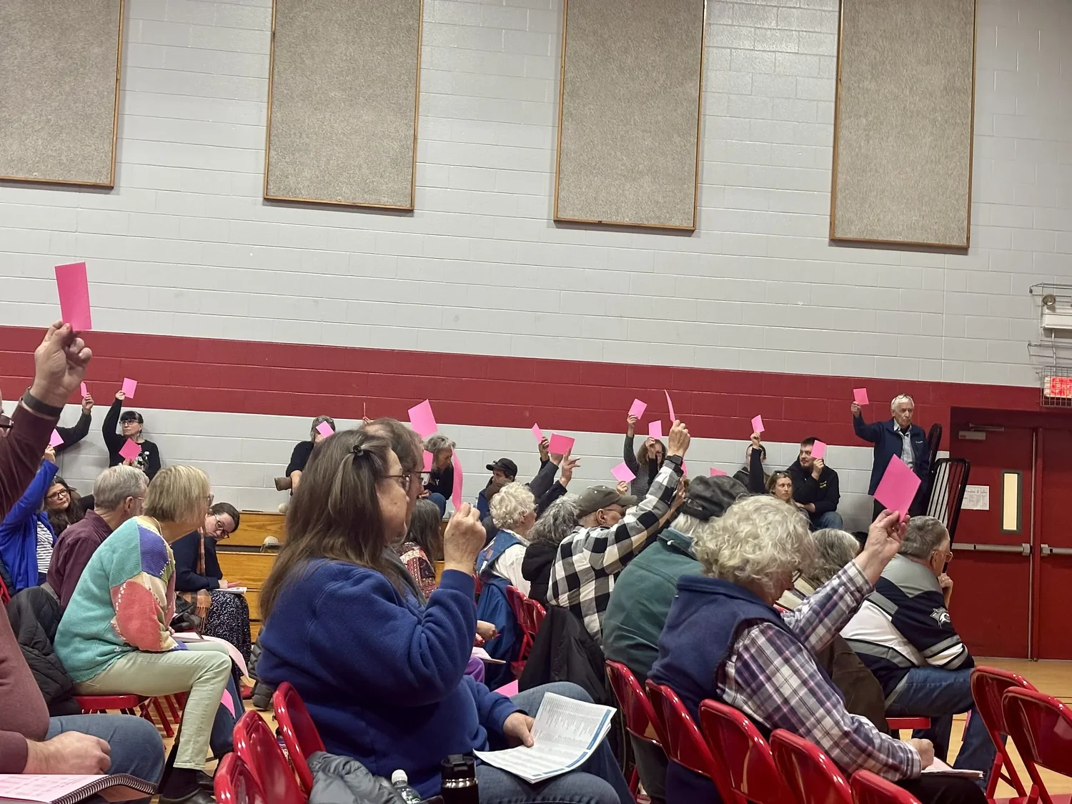 Chichester town meeting lasts eight hours; call for budget committee rejected